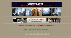 Desktop Screenshot of glisters.com