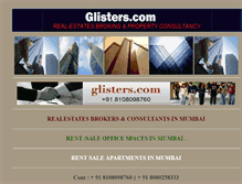 Tablet Screenshot of glisters.com